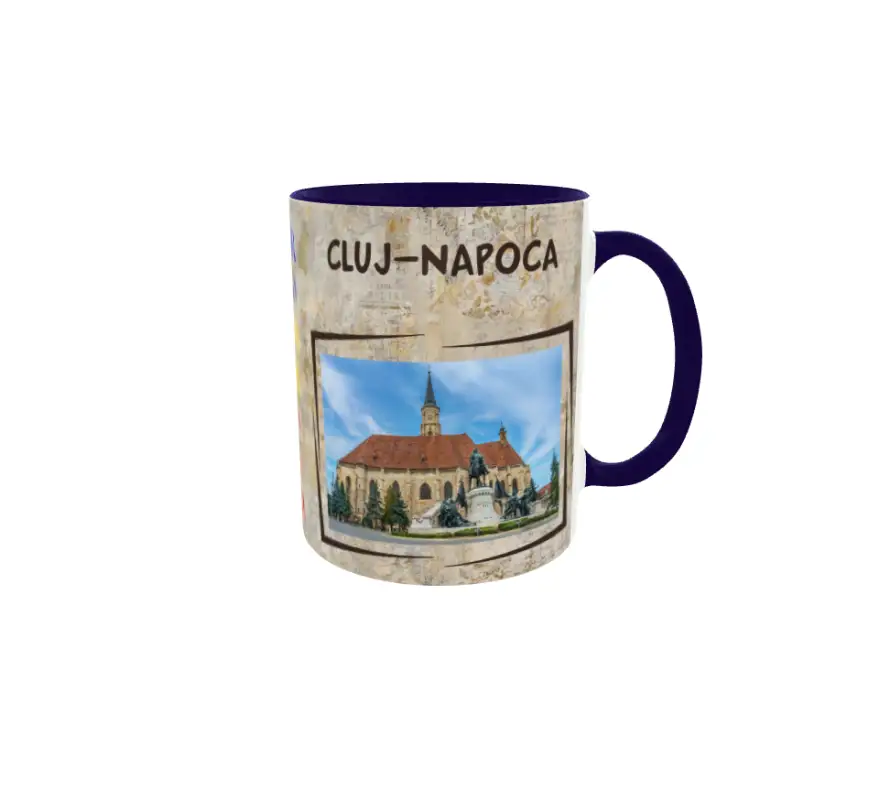 Cluj-napoca, model 2, cana ceramica, 330mlv